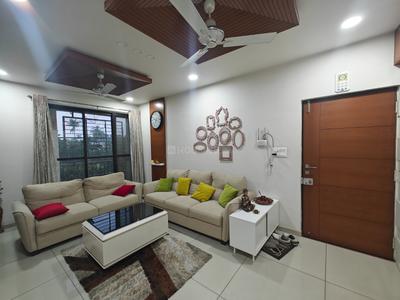 Living Room Image of 1225 Sq.ft 2 BHK Apartment / Flat for sale in Darshanam Central Park, Sayajiganj Vadodara for Rs. 6100000