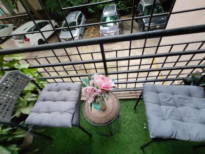 Balcony Image of 625 Sq.ft 1 BHK Apartment / Flat for sale in Sanghvi Valley, Kalwa Thane for Rs. 7500000