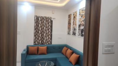 Living Room Image of 500 Sq.ft 1 BHK Builder Floor for rent in Mahalakshmi Nagar Indore for Rs. 19000