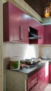 Kitchen Image of 585 Sq.ft 1 BHK Apartment / Flat for sale in Aditya Urban Homes Phase 1A, Bamheta Village Ghaziabad for Rs. 3500000