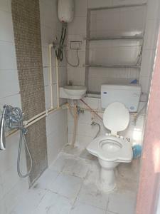 Bathroom Image of 700 Sq.ft 1 RK Studio for rent in Dhruv Vihar Colony, Makarwali Ajmer for Rs. 7500