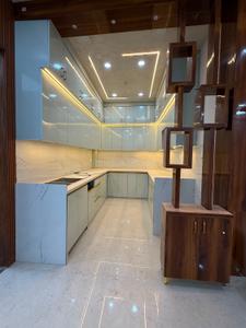 Kitchen Image of 1450 Sq.ft 3 BHK Apartment / Flat for rent in Divyansh Onyx, Mahurali Ghaziabad for Rs. 25000