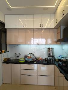 Kitchen Image of 1350 Sq.ft 3 BHK Apartment / Flat for rent in Majestique Towers East, Upper Kharadi Pune for Rs. 59500