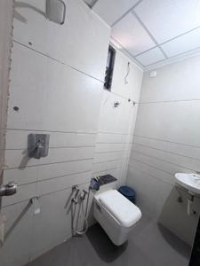 Bathroom Image of 824 Sq.ft 3 BHK Apartment / Flat for sale in Ashwamegh Elite, Sargasan Gandhinagar for Rs. 7900000