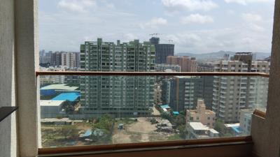 Balcony Image of 1350 Sq.ft 3 BHK Apartment / Flat for rent in Vision Altia, Ravet Pune for Rs. 32000