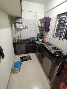 Kitchen Image of 654 Sq.ft 1 BHK Apartment / Flat for rent in Mahadevapura Bengaluru for Rs. 28000