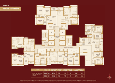 Image of 1200 Sq.ft 3 BHK Apartment / Flat for sale in Dosti 604, Thane West, Thane for Rs. 24300000