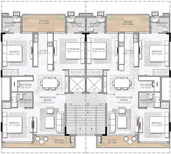 Image of 1100 Sq.ft 2.5 BHK Builder Floor for sale in Smartworld Gems, Sector 89, Gurgaon for Rs. 11000000