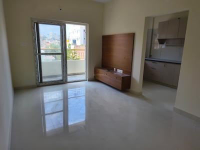 Living Room Image of 750 Sq.ft 1 BHK Apartment / Flat for rent in C V Raman Nagar Bengaluru for Rs. 28000
