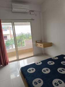 Bedroom Image of 1100 Sq.ft 3 BHK Apartment / Flat for rent in Himalaya Residency, Misrod Bhopal for Rs. 30000