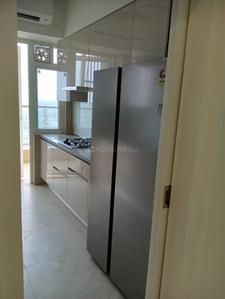 Kitchen Image of 1350 Sq.ft 3 BHK Builder Floor for rent in Paschim Vihar New Delhi for Rs. 55000