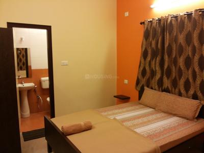 Bedroom Image of 350 Sq.ft 1 RK Studio for rent in Indira Nagar Bengaluru for Rs. 18000