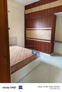 Bedroom Image of 575 Sq.ft 1 BHK Apartment / Flat for rent in Halasuru Bengaluru for Rs. 32000