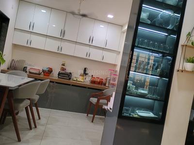 Kitchen Image of 1200 Sq.ft 3 BHK Duplex for rent in Gotri Vadodara for Rs. 35000
