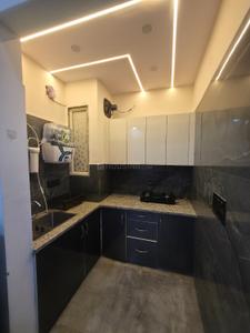 Kitchen Image of 600 Sq.ft 1 BHK Builder Floor for rent in Rajouri Garden New Delhi for Rs. 17500