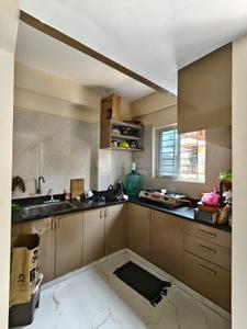 Kitchen Image of 1200 Sq.ft 2 BHK Apartment / Flat for rent in Koramangala Bengaluru for Rs. 37000