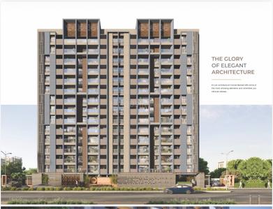 Image of 1500 Sq.ft 2 BHK Apartment / Flat for sale in Samarthya Enorme, Pal Gam, Surat for Rs. 5858000