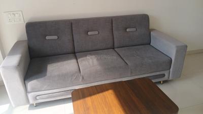 Living Room Image of 720 Sq.ft 1 BHK Apartment / Flat for rent in Nova Galaxy, Palanpur Surat for Rs. 20000