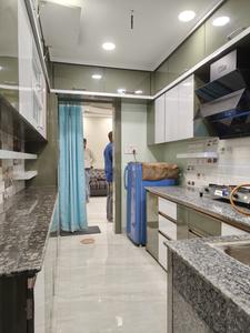 Kitchen Image of 1650 Sq.ft 3 BHK Apartment / Flat for rent in Piska More Ranchi for Rs. 32000