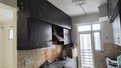 Kitchen Image of 1349 Sq.ft 3 BHK Apartment / Flat for rent in Gardenia Glory, Sector 46 Noida for Rs. 36000