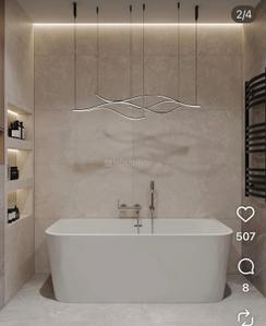Bathroom Image of 10000 Sq.ft 4 BHK Builder Floor for sale in Panchsheel Park New Delhi for Rs. 280000000