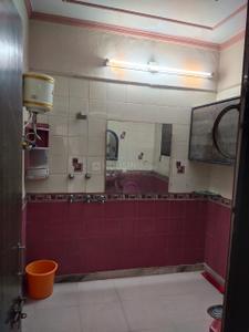 Bathroom Image of 750 Sq.ft 2 BHK Builder Floor for rent in Sector 3 Rohini New Delhi for Rs. 22000