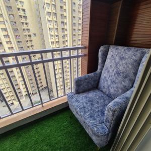 Balcony Image of 1250 Sq.ft 2.5 BHK Apartment / Flat for sale in Lodha Casa Rio, Palava Phase 1 Thane for Rs. 11000000