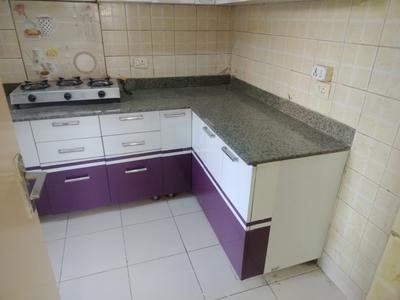 Kitchen Image of 1610 Sq.ft 3 BHK Apartment / Flat for rent in Mahindra Aura, Sector 110A Gurgaon for Rs. 44500