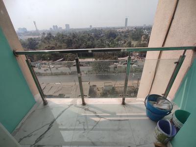 Balcony Image of 1200 Sq.ft 3 BHK Apartment / Flat for rent in Rajwada Altitude Block 1, Saha Para Kolkata for Rs. 35000
