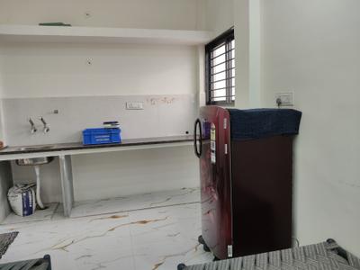 Kitchen Image of 500 Sq.ft 1 BHK Builder Floor for rent in Silicon City Sector K, Rau Indore for Rs. 13000