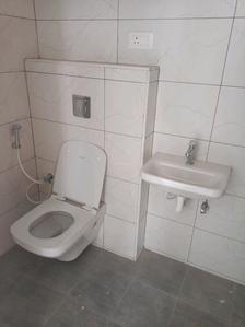 Common Bathroom Image of 1711 Sq.ft 3 BHK Apartment / Flat for sale in Risinia The Edge by Risinia Builders, Pragathi Nagar Hyderabad for Rs. 12000000
