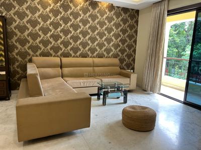 Hall Image of 2450 Sq.ft 3 BHK Apartment / Flat for rent in Alipore Kolkata for Rs. 150000