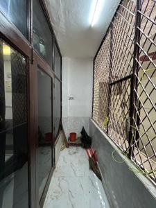 Balcony Image of 900 Sq.ft 3 BHK Builder Floor for rent in Mahavir Enclave New Delhi for Rs. 32000