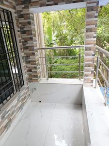 Balcony Image of 1100 Sq.ft 3 BHK Apartment / Flat for rent in Kalyani Nadia for Rs. 15000