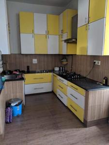 Kitchen Image of 700 Sq.ft 1 RK Apartment / Flat for rent in Mahavir Apartment, Sector 29 Noida for Rs. 17000