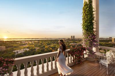 Balcony Image of 5020 Sq.ft 5 BHK Apartment / Flat for sale in Nimbus The Arista Luxe, Sector 168 Noida for Rs. 37500000