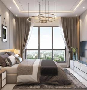 Bedroom Image of 1415 Sq.ft 2 BHK Apartment / Flat for sale in Pyramid Centria, Nerul Navi Mumbai for Rs. 19000000