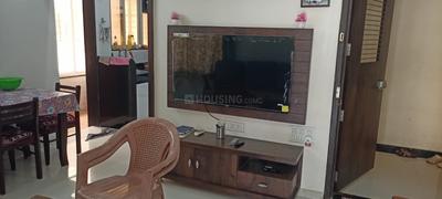 Living Room Image of 734 Sq.ft 2 BHK Apartment / Flat for rent in GK Developer Dwarka Sai, Rahatani Pune for Rs. 38000