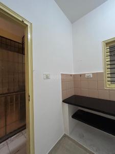 Kitchen Image of 600 Sq.ft 1 BHK Independent House for rent in New Tippasandra Bengaluru for Rs. 20000