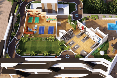Image of 1694 Sq.ft 3 BHK Apartment / Flat for sale in Omkar Planet, Nerul, Navi Mumbai for Rs. 27500000