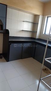 Kitchen Image of 750 Sq.ft 1 BHK Apartment / Flat for rent in Dhanori Pune for Rs. 17500