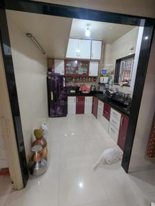 Kitchen Image of 600 Sq.ft 1 BHK Apartment / Flat for rent in Popular Nagar, Warje Pune for Rs. 22000