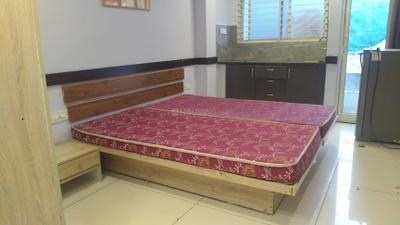 Bedroom Image of 750 Sq.ft 1 RK Builder Floor for rent in Mahalakshmi Nagar Indore for Rs. 14000