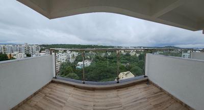 Balcony Image of 1065 Sq.ft 3 BHK Apartment / Flat for rent in Citadel Walvekar Commercial Complex, Parvati Darshan Pune for Rs. 50000