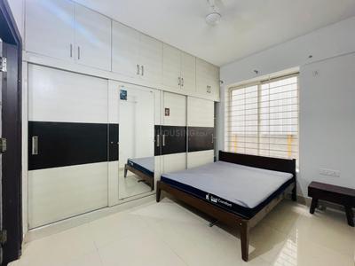 Bedroom Image of 1200 Sq.ft 2 BHK Builder Floor for rent in HSR Layout Bengaluru for Rs. 55000