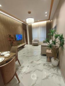 Living Room Image of 393 Sq.ft 1 BHK Apartment / Flat for sale in Emerald Dotom Isle, Kandivali West Mumbai for Rs. 8500000
