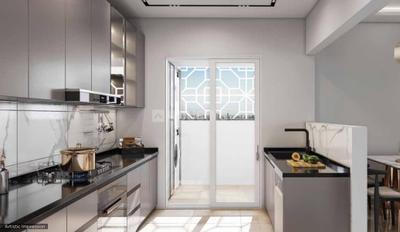 Kitchen Image of 1486 Sq.ft 3 BHK Apartment / Flat for sale in Siddhashila Treasure Troves, Wakad Pune for Rs. 13800000