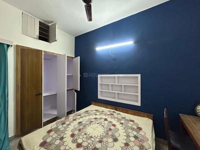 Bedroom Image of 400 Sq.ft 1 RK Builder Floor for rent in Green Park Extension New Delhi for Rs. 22000