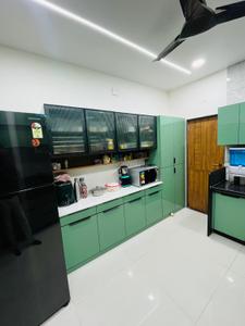 Kitchen Image of 3825 Sq.ft 4 BHK Villa for sale in BR Poonam Pride, Shela Ahmedabad for Rs. 42500000