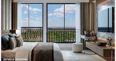 Bedroom Image of 920 Sq.ft 2 BHK Apartment / Flat for sale in Joyville Celestia, Shewalewadi Pune for Rs. 7500000